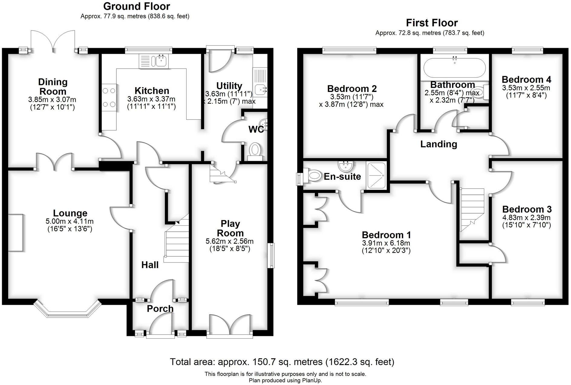 Maplewood, Skelmersdale, WN8 floorplan