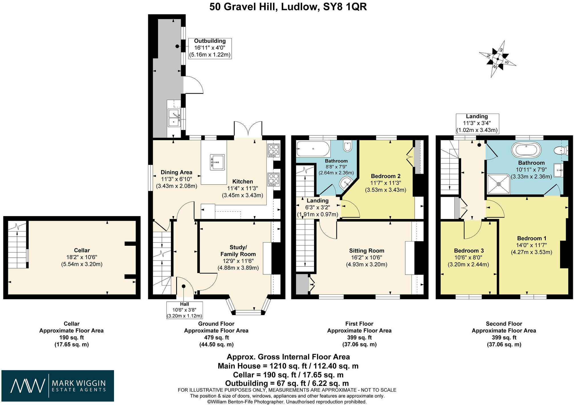 Gravel Hill, Ludlow, Shropshire, SY8 floorplan