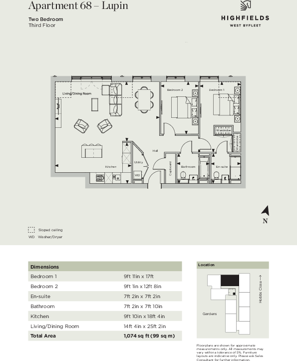 Hobbs Close,
West Byfleet,
KT14 6FF floorplan