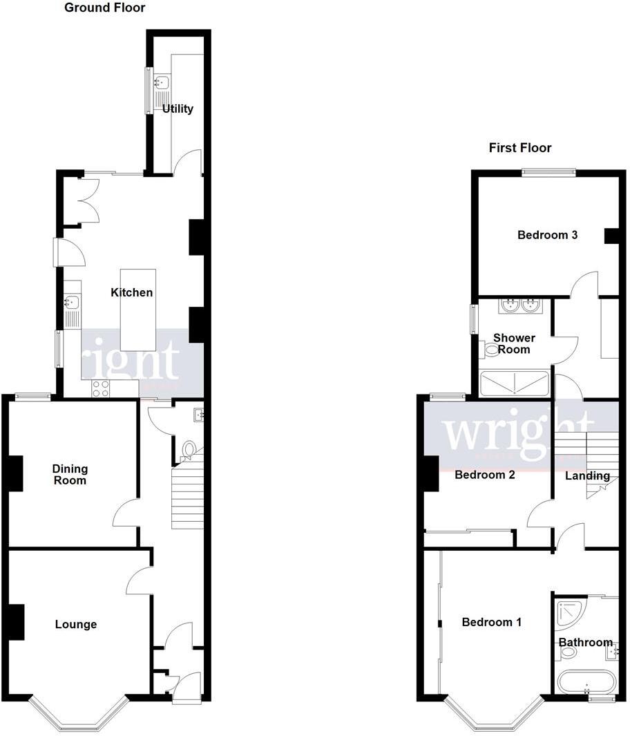 Beautiful Family Home * Shanklin floorplan