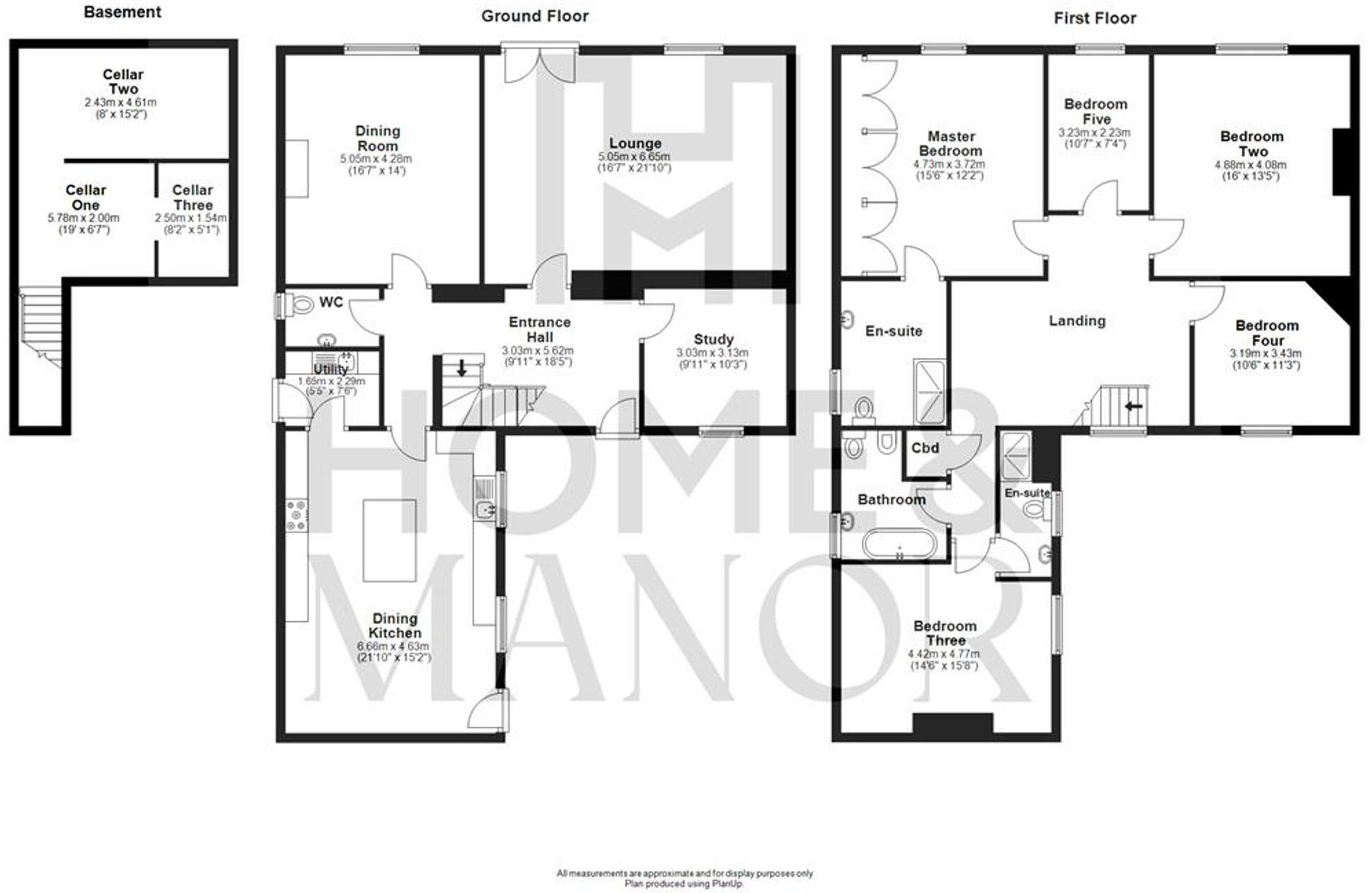 Woolley Cottage, Woolley Hall Gardens, Woolley floorplan