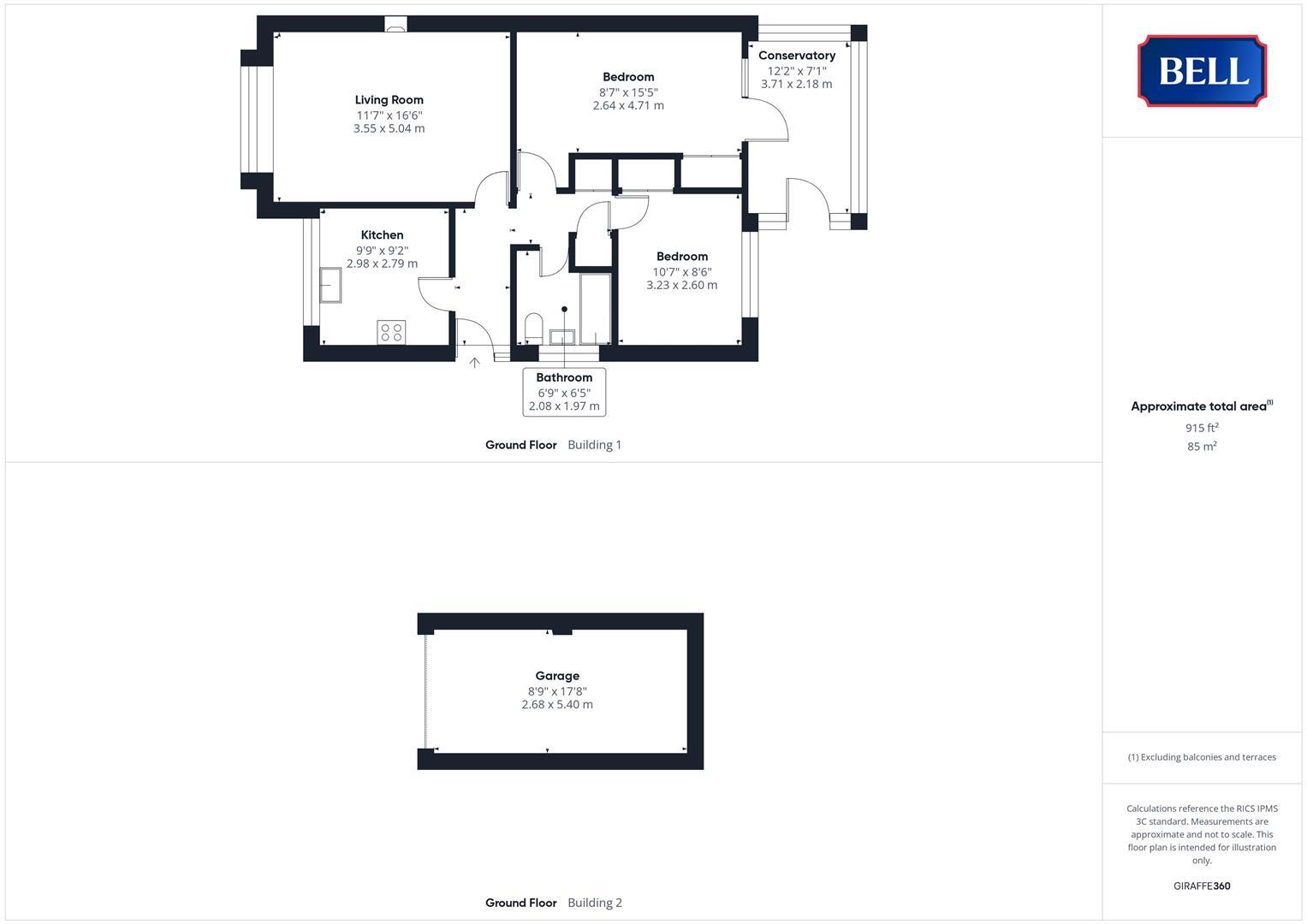 11 Banovallum Gardens, Horncastle floorplan