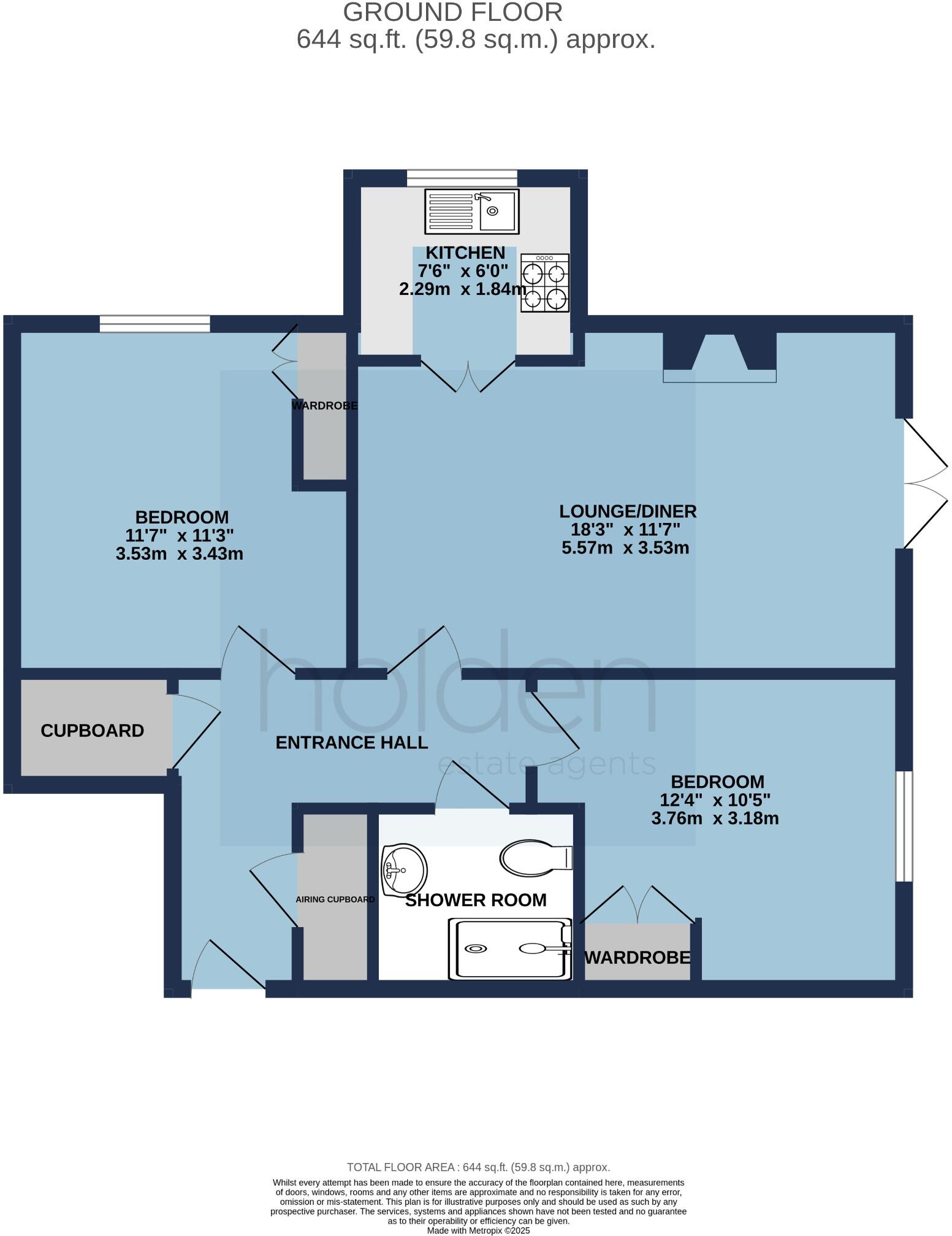 Cooper Court, Spital Road, Maldon, Essex, CM9 floorplan