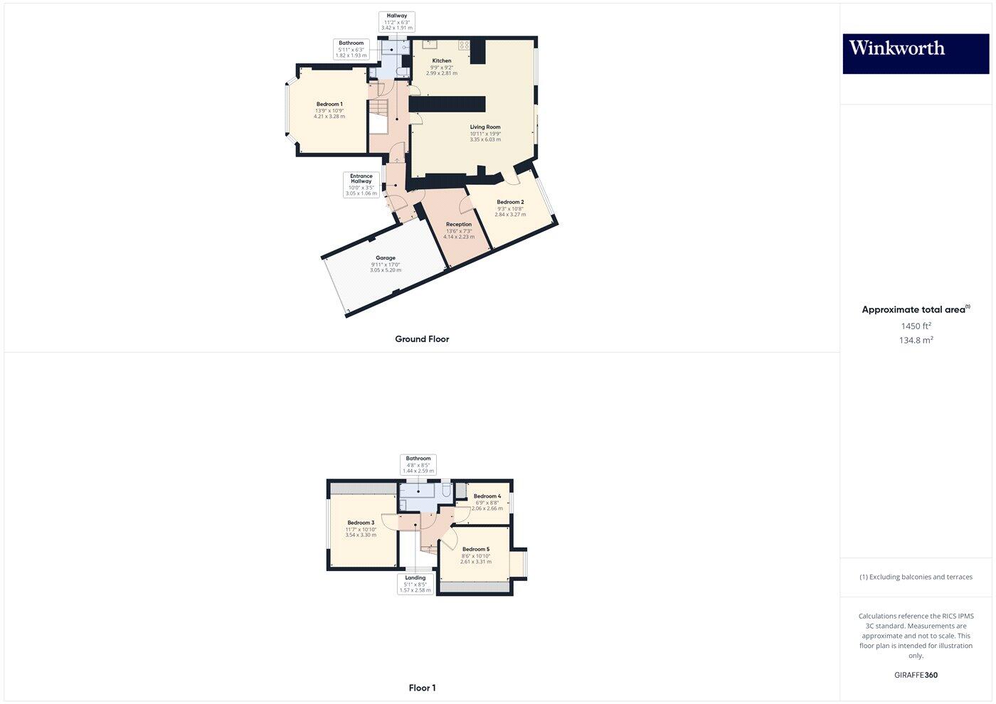 Queens Walk, Kingsbury, London, NW9 floorplan