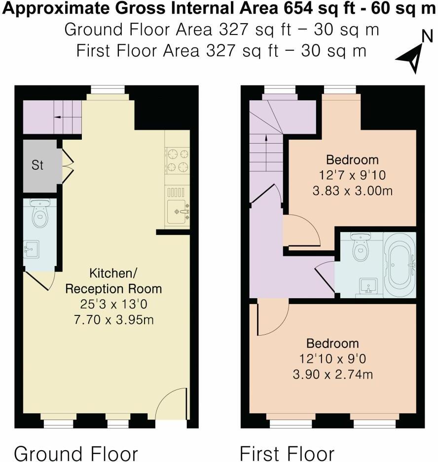 Voss Street, London floorplan