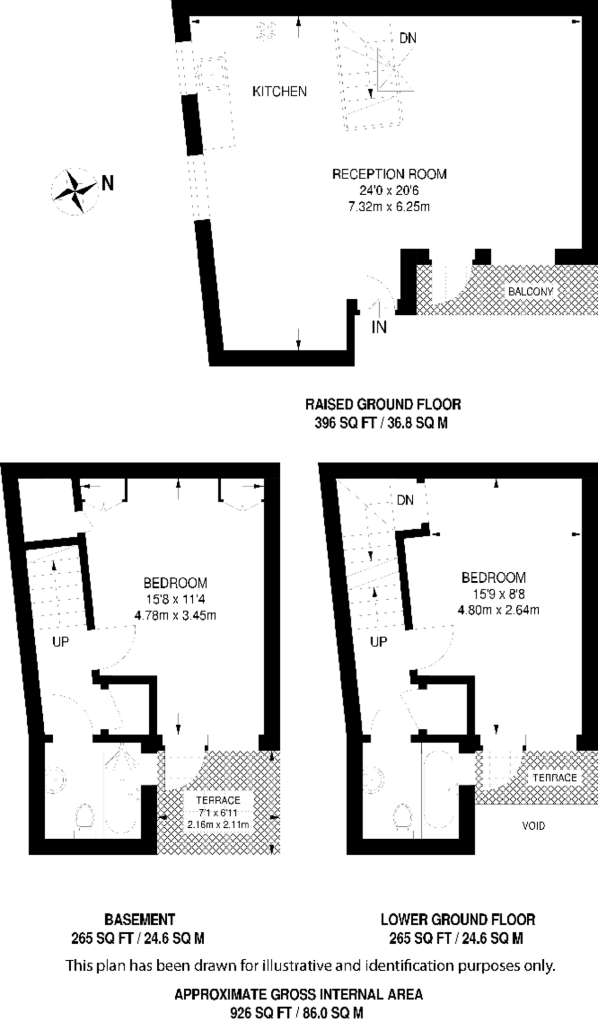 Frognal, Hampstead, London, NW3 floorplan