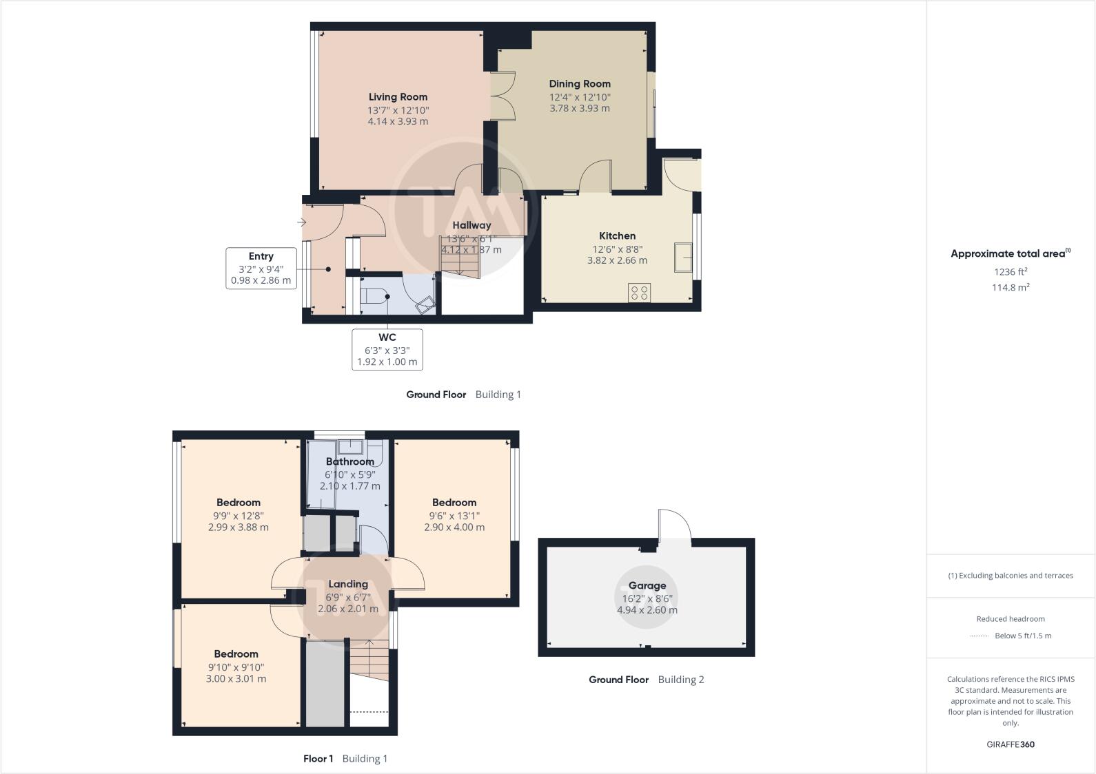 The Broad Walk, Eynesbury, St. Neots, Cambridgeshire, PE19 floorplan