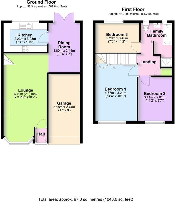 Ashgate Lane, Wincham, Northwich floorplan