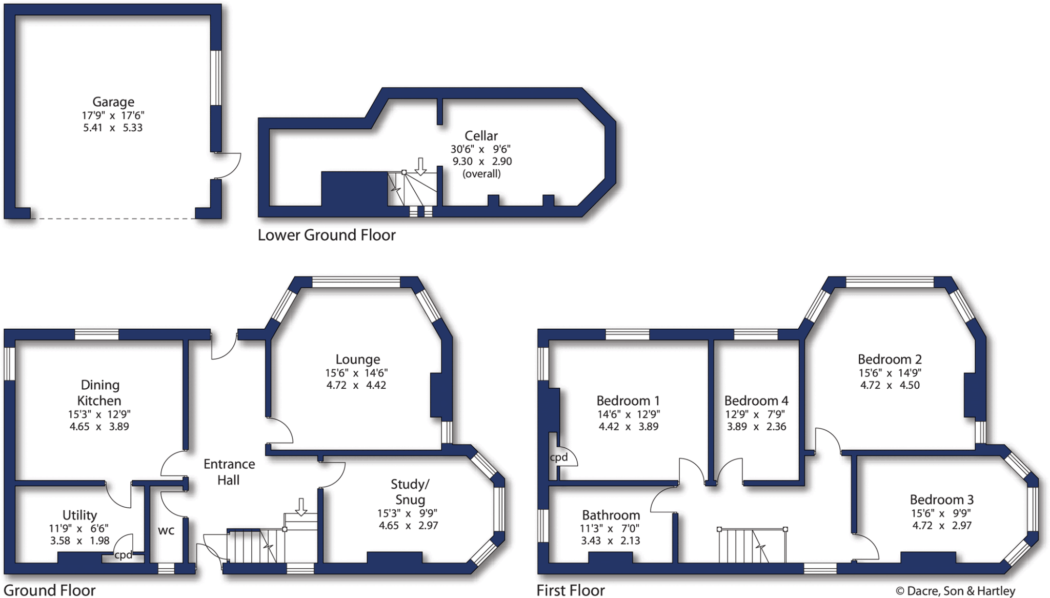 Goring Park Avenue, Ossett, West Yorkshire, WF5 floorplan