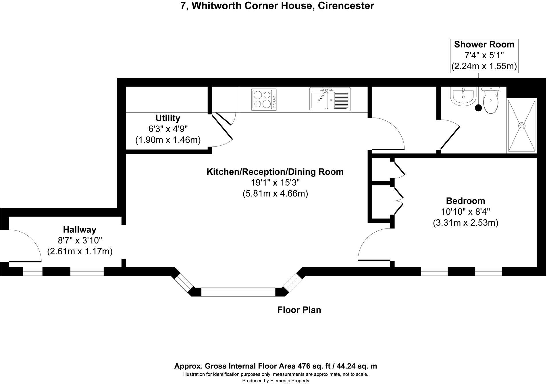 Whitworth Road, Cirencester, GL7 floorplan