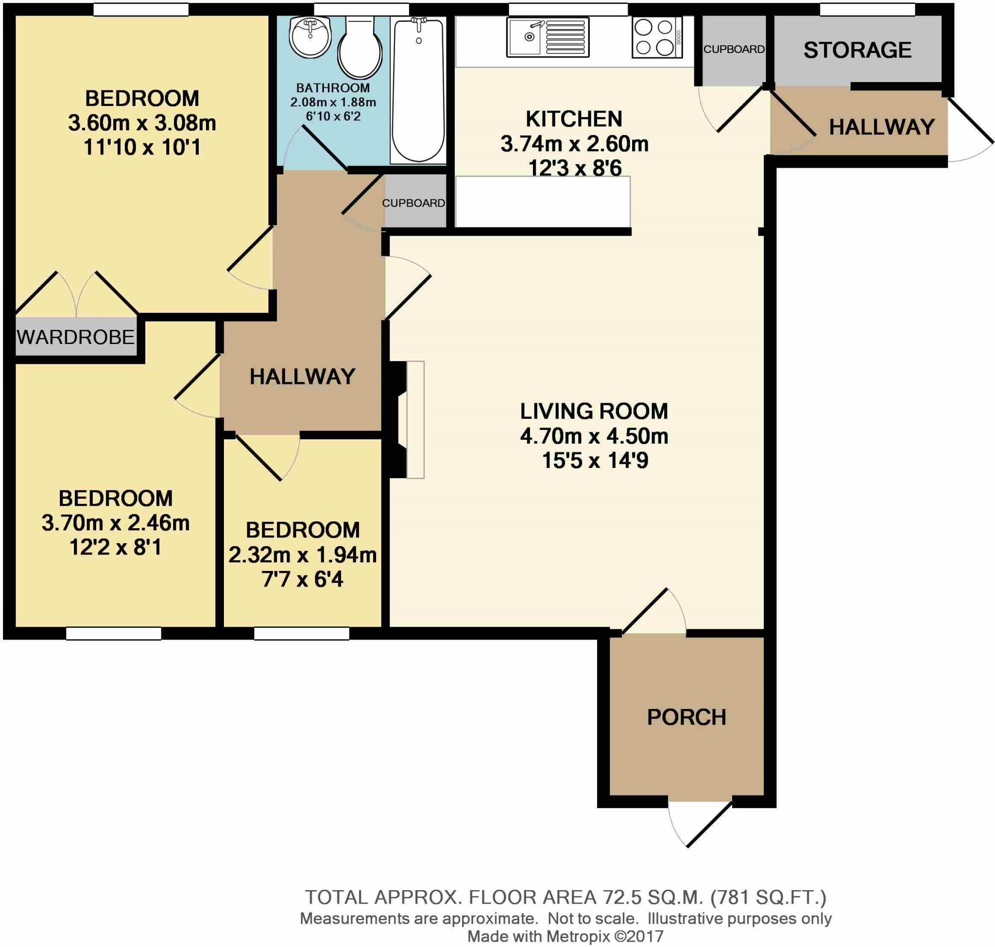 Centurion Close, Salisbury, SP2 floorplan