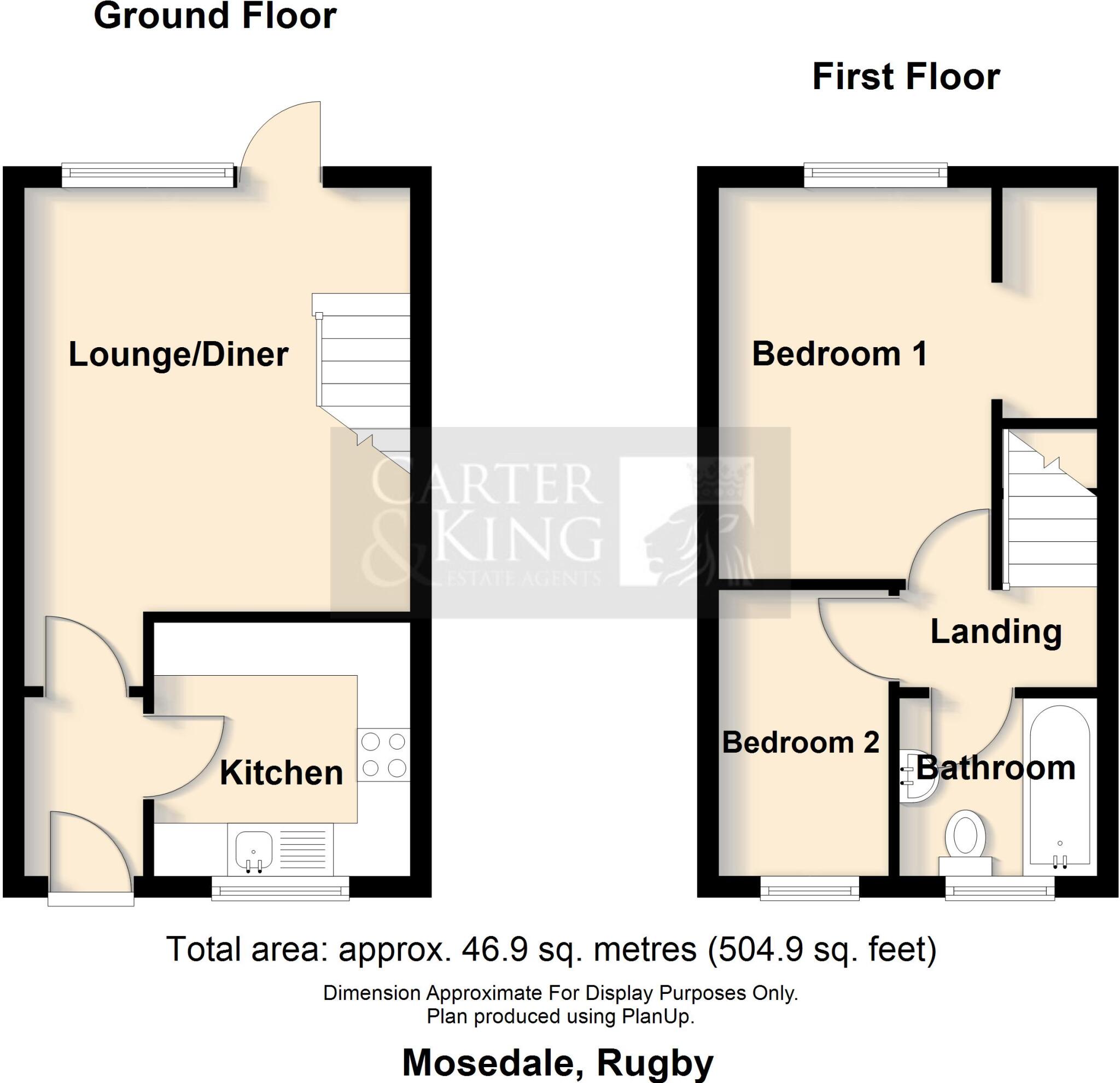 Mosedale, Rugby floorplan
