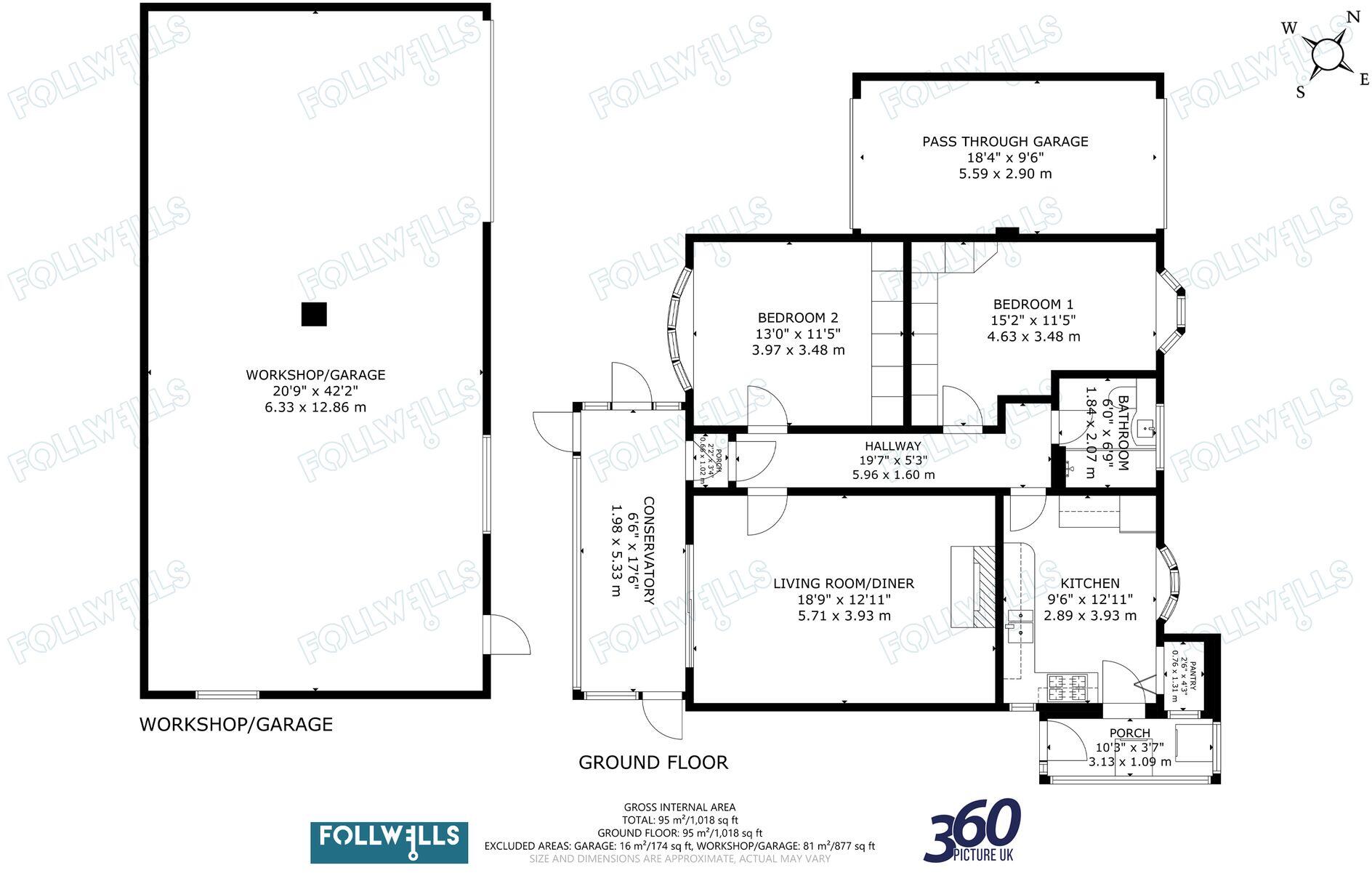 Northwood Lane, Newcastle, ST5 floorplan