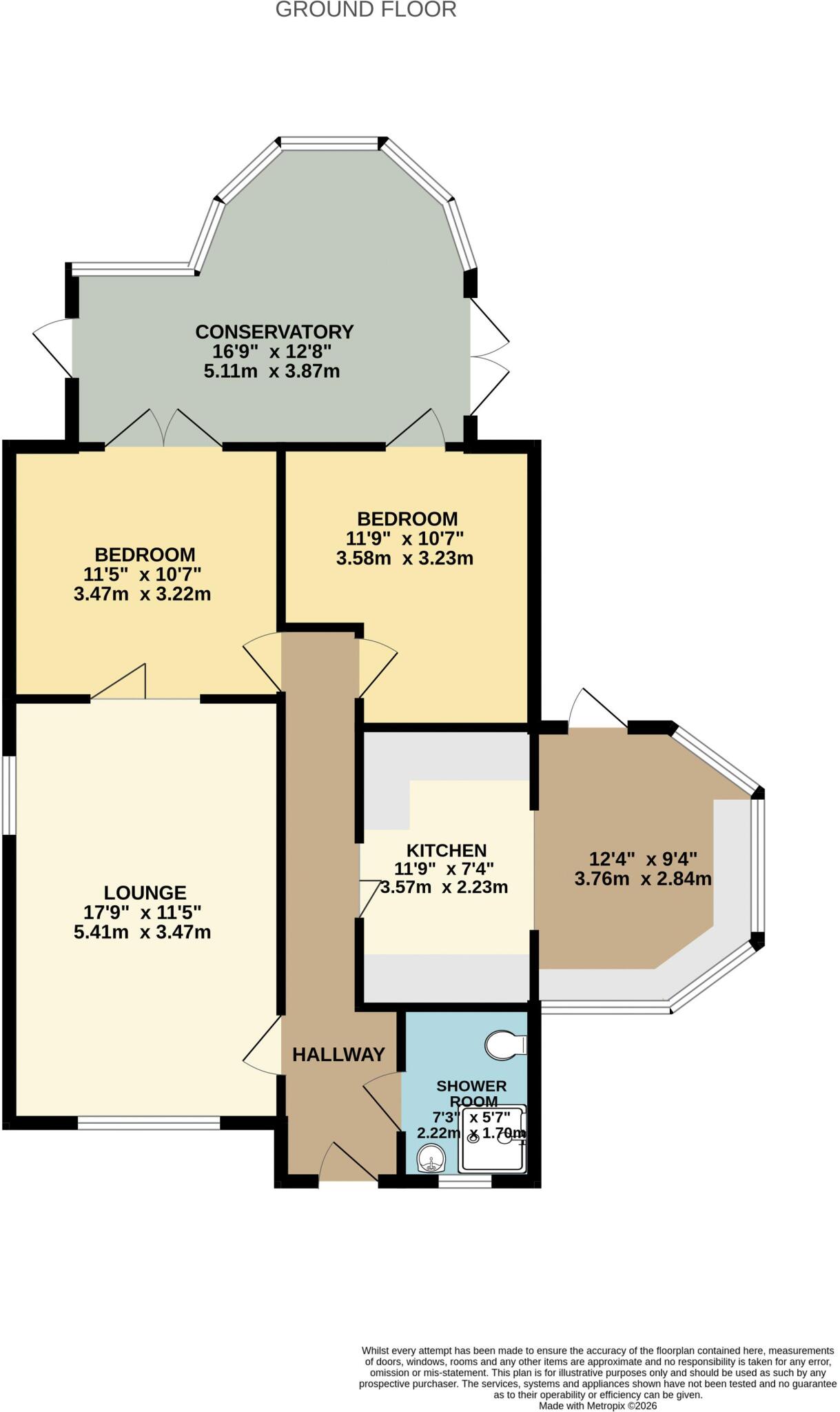 Hallbrook Court, Bottesford floorplan