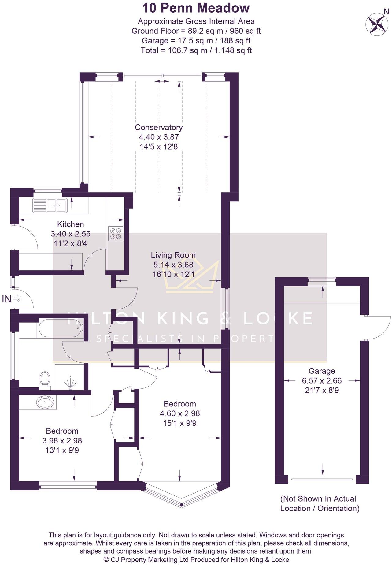 Penn Meadow, Stoke Poges, SL2 floorplan
