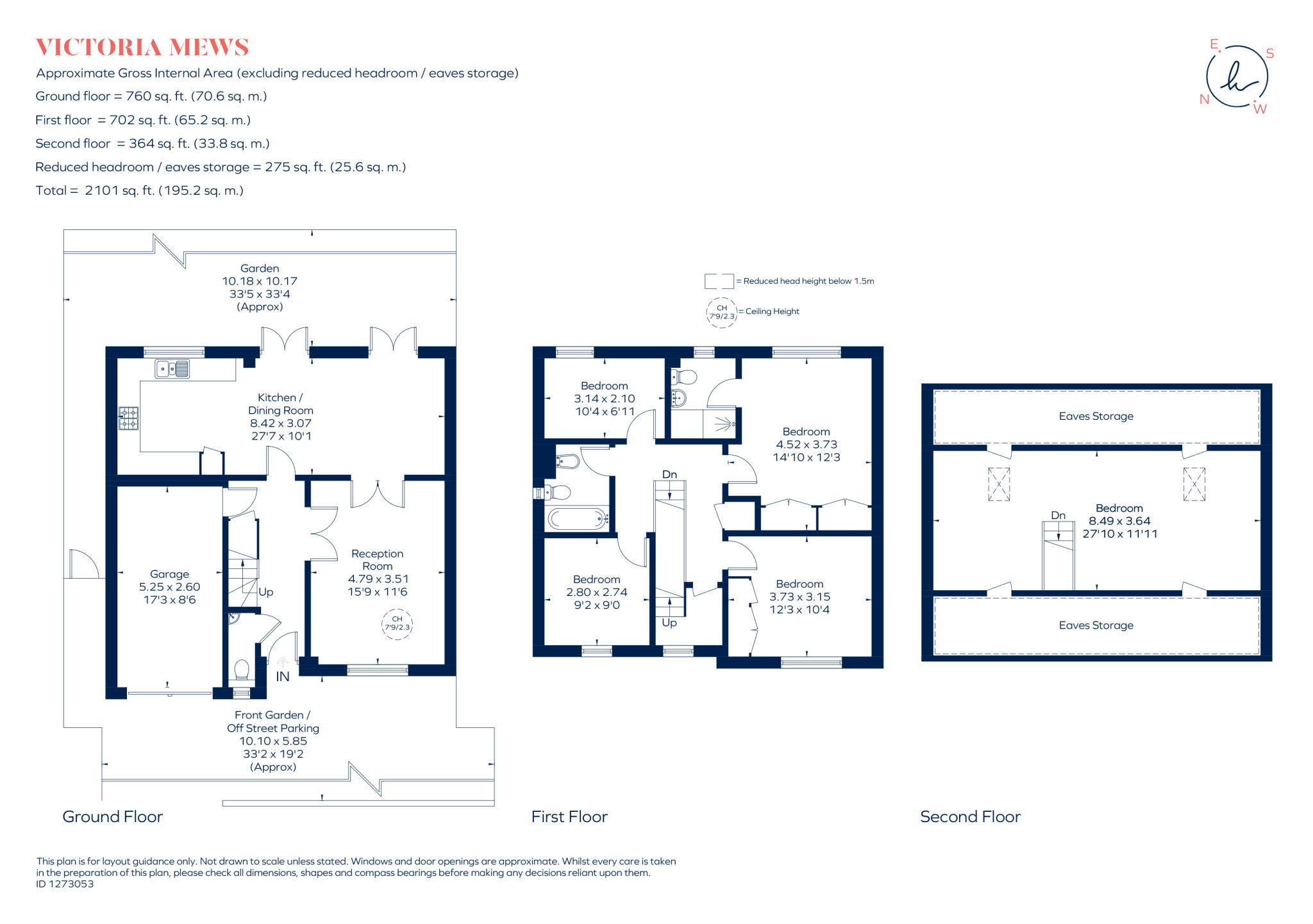 Victoria Mews, London, SW18 floorplan