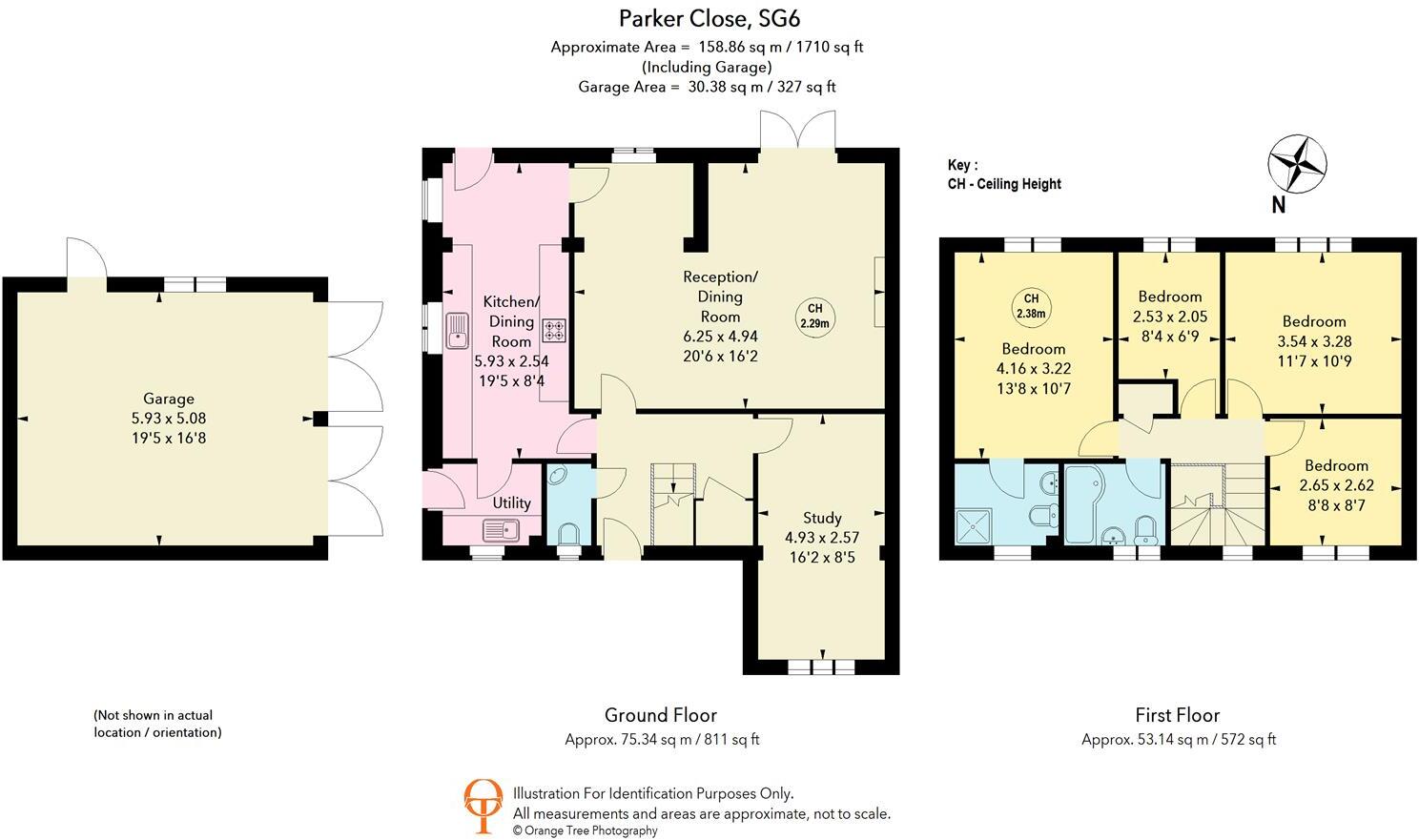 Parker Close, Letchworth Garden City floorplan