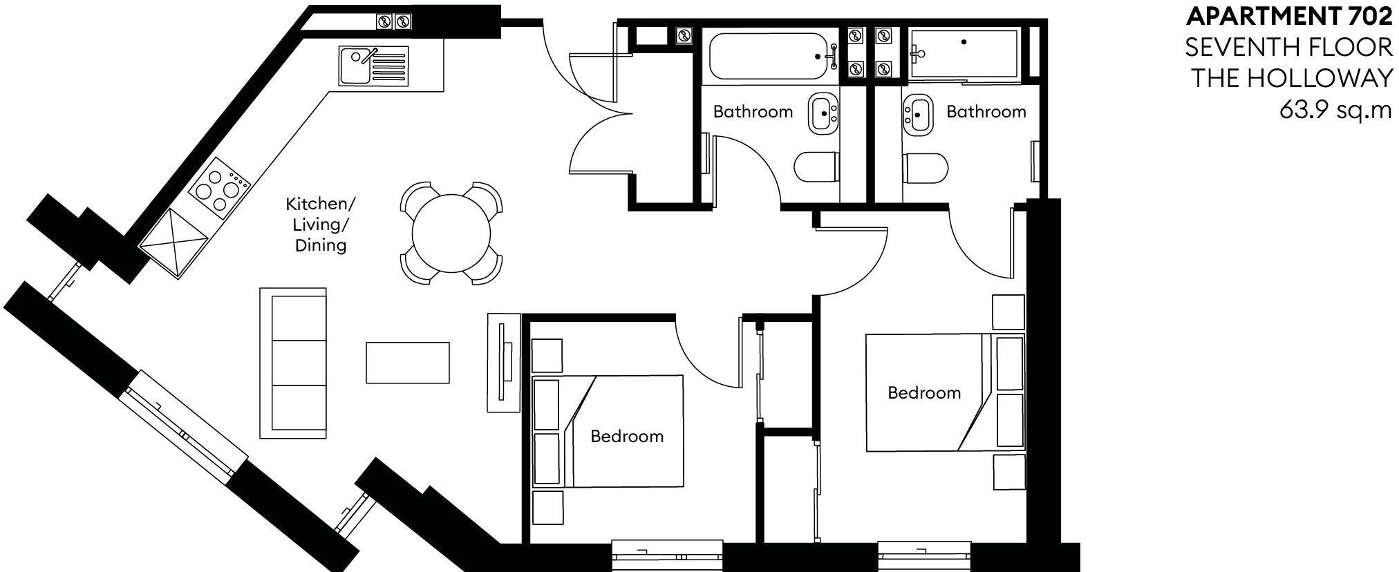Blucher Street, Birmingham floorplan