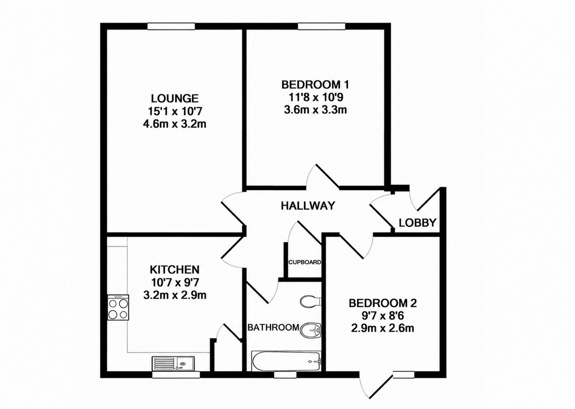 Helmsdale, Swindon, Wiltshire floorplan