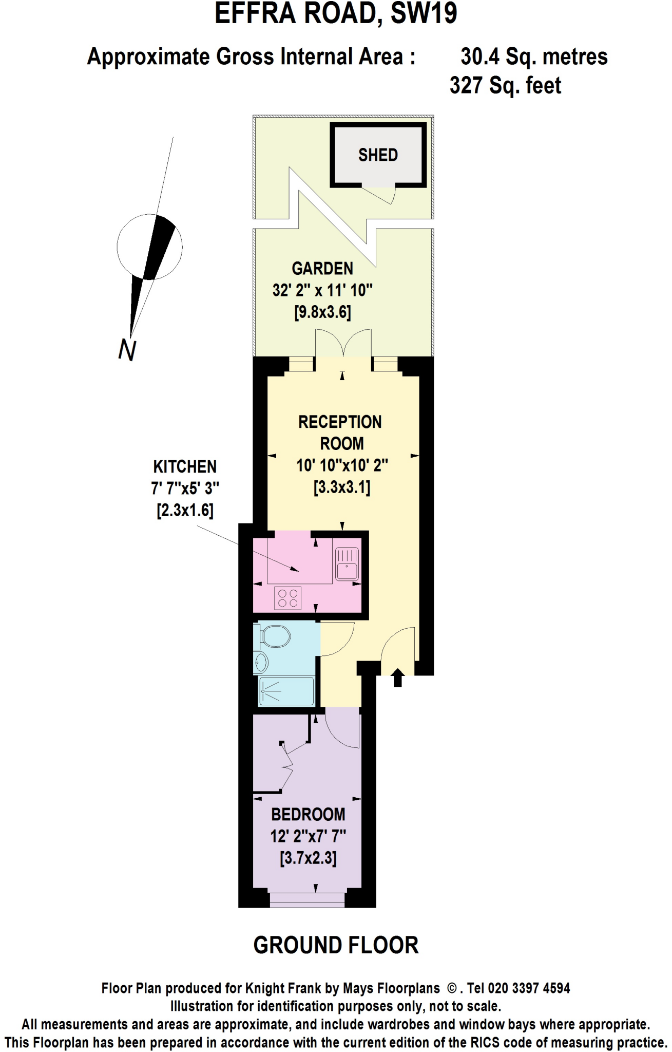 28A Effra Road, Wimbledon, London SW19 floorplan