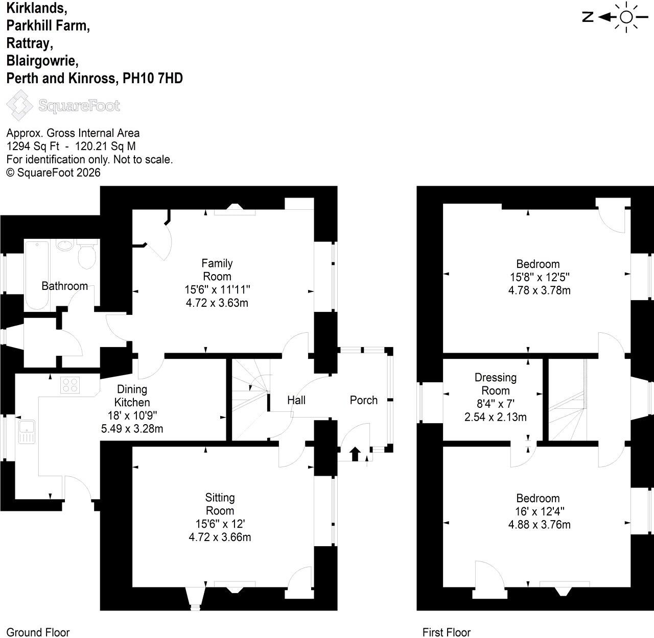 Lot 7 -Parkhill Farm, Rattray, Blairgowrie, Perthshire, PH10 floorplan