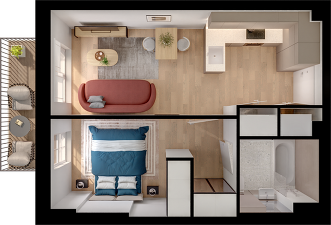 Momento Hayes, Masonry Place, Hayes, UB3 floorplan