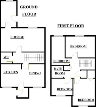 Brierfield, Skelmersdale, Lancashire, WN8 floorplan