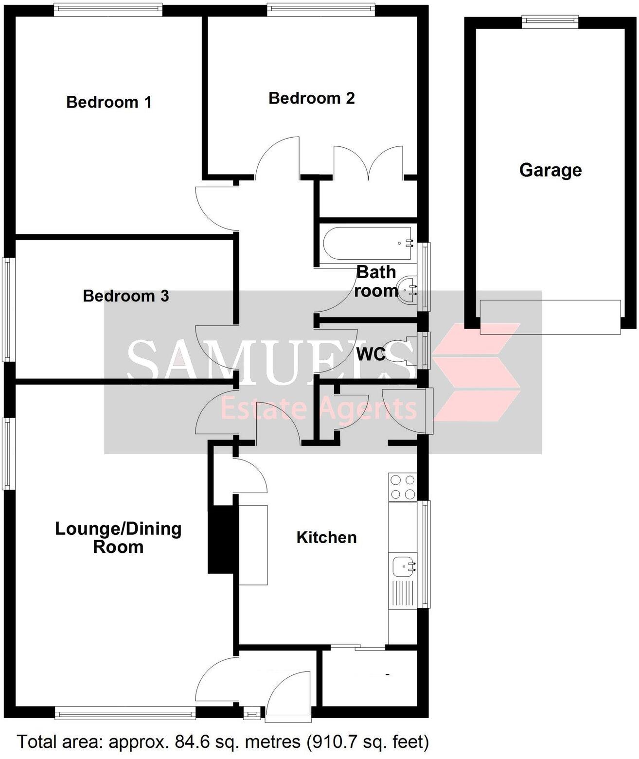 Stanwey, Heavitree, Exeter, EX1 floorplan