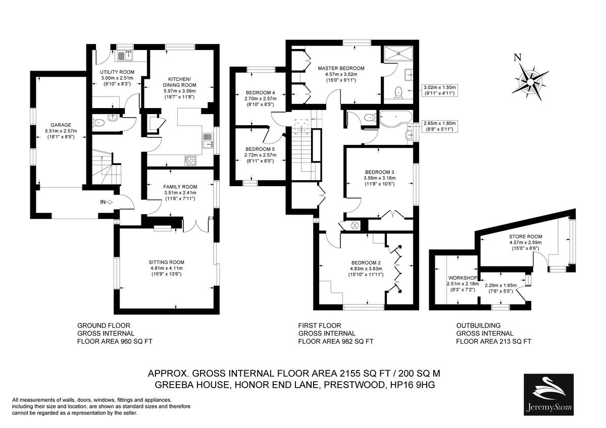 Honor End Lane, Prestwood , Great Missenden, HP16 floorplan