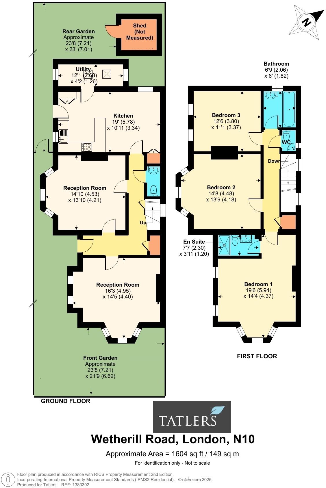 Wetherill Road, London, N10 floorplan