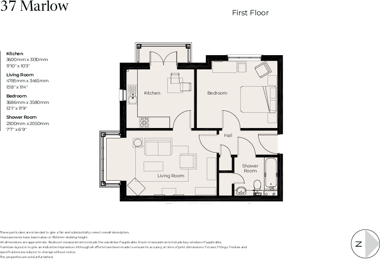 37, Marlow Richmond, Bridge Meadow Way, Grange Park, West Northamptonshire, NN4 5EG floorplan