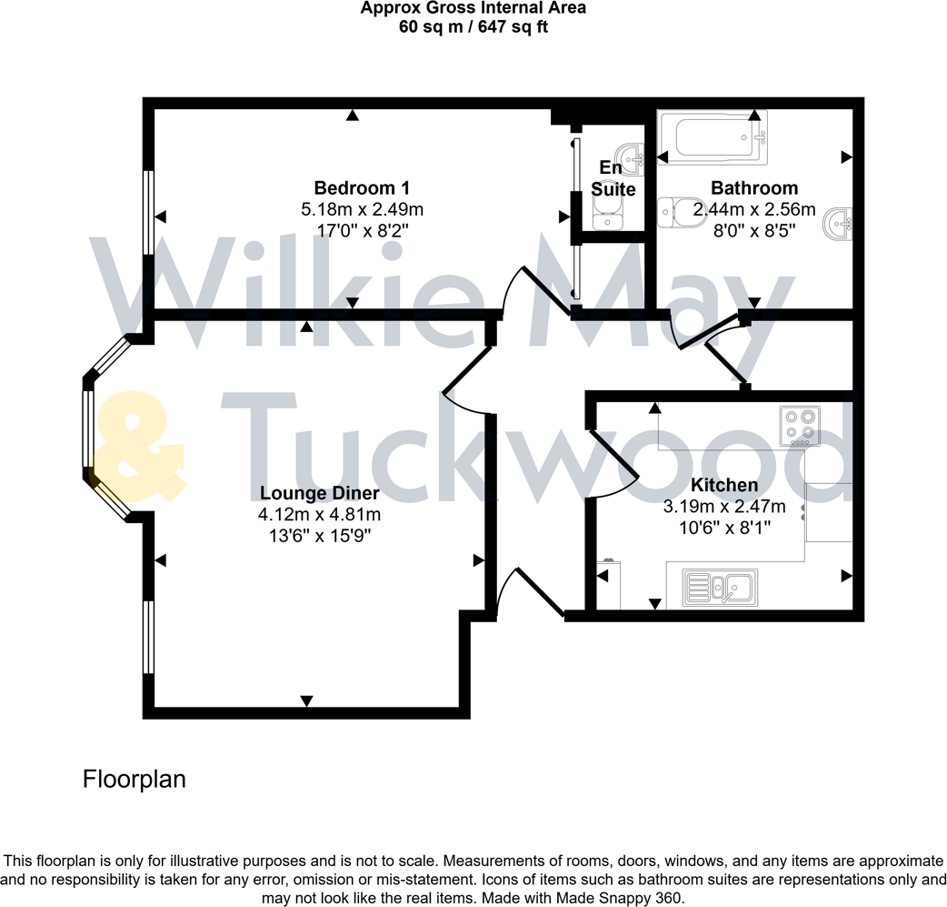 Martlet Road, Minehead floorplan