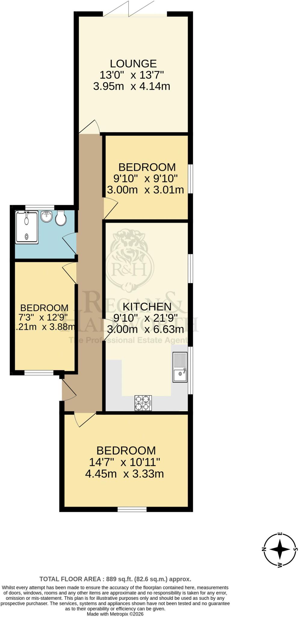 Lyndon Avenue, Shevington, WN6 8BU floorplan