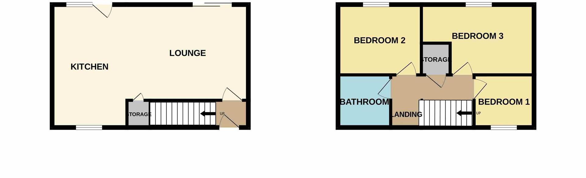 Peregrine Street, Manchester floorplan