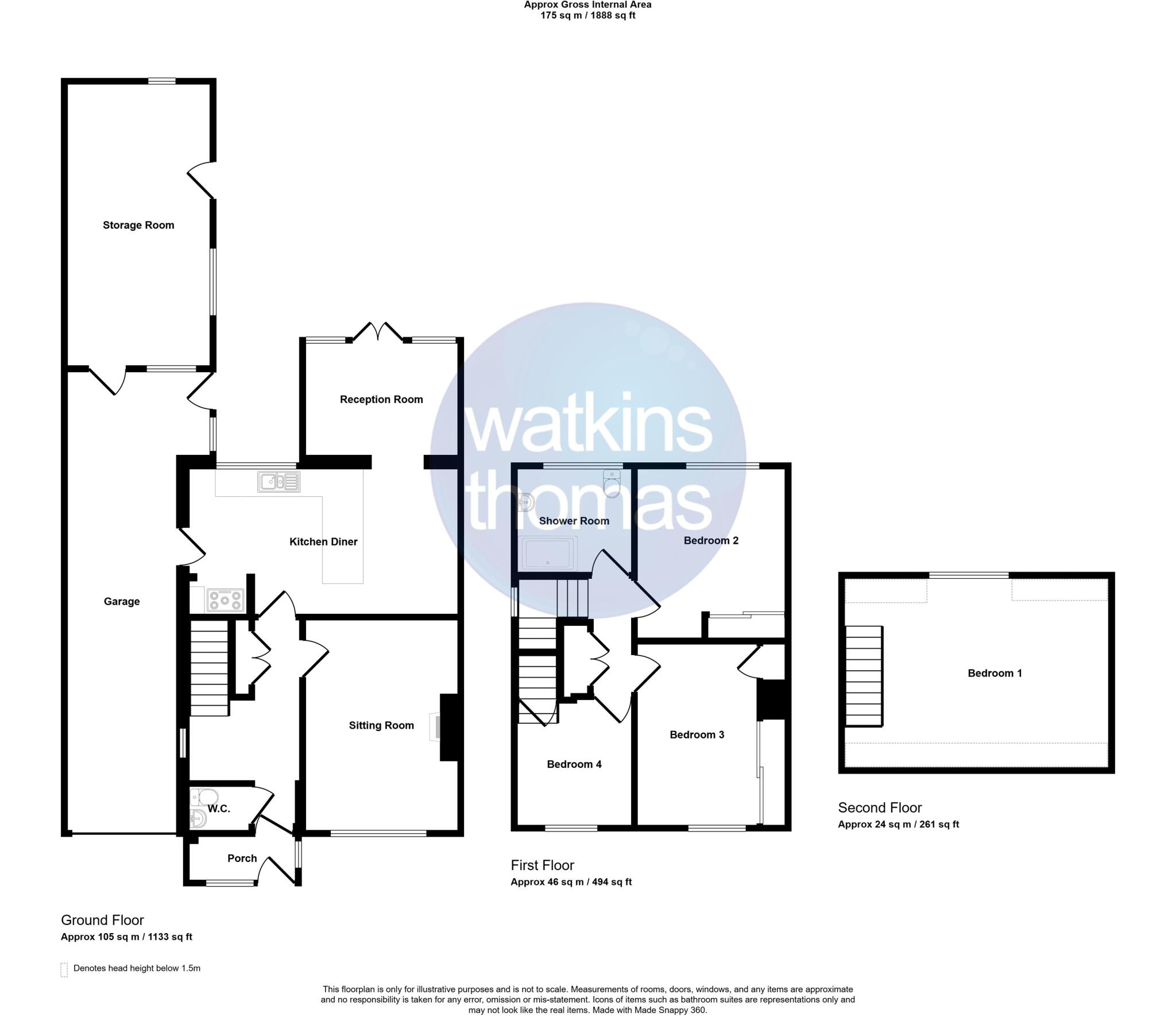 River View, Hereford, HR2 floorplan