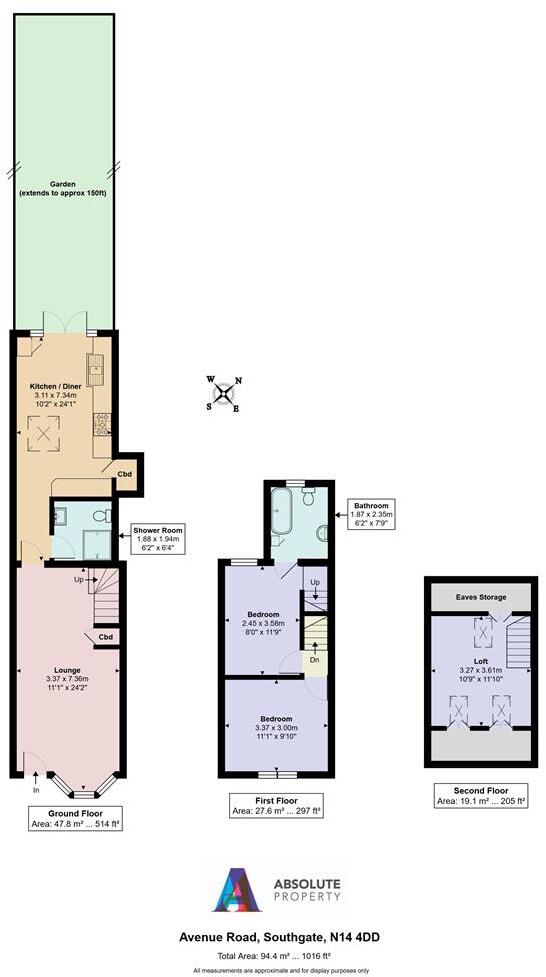 Avenue Road, London floorplan