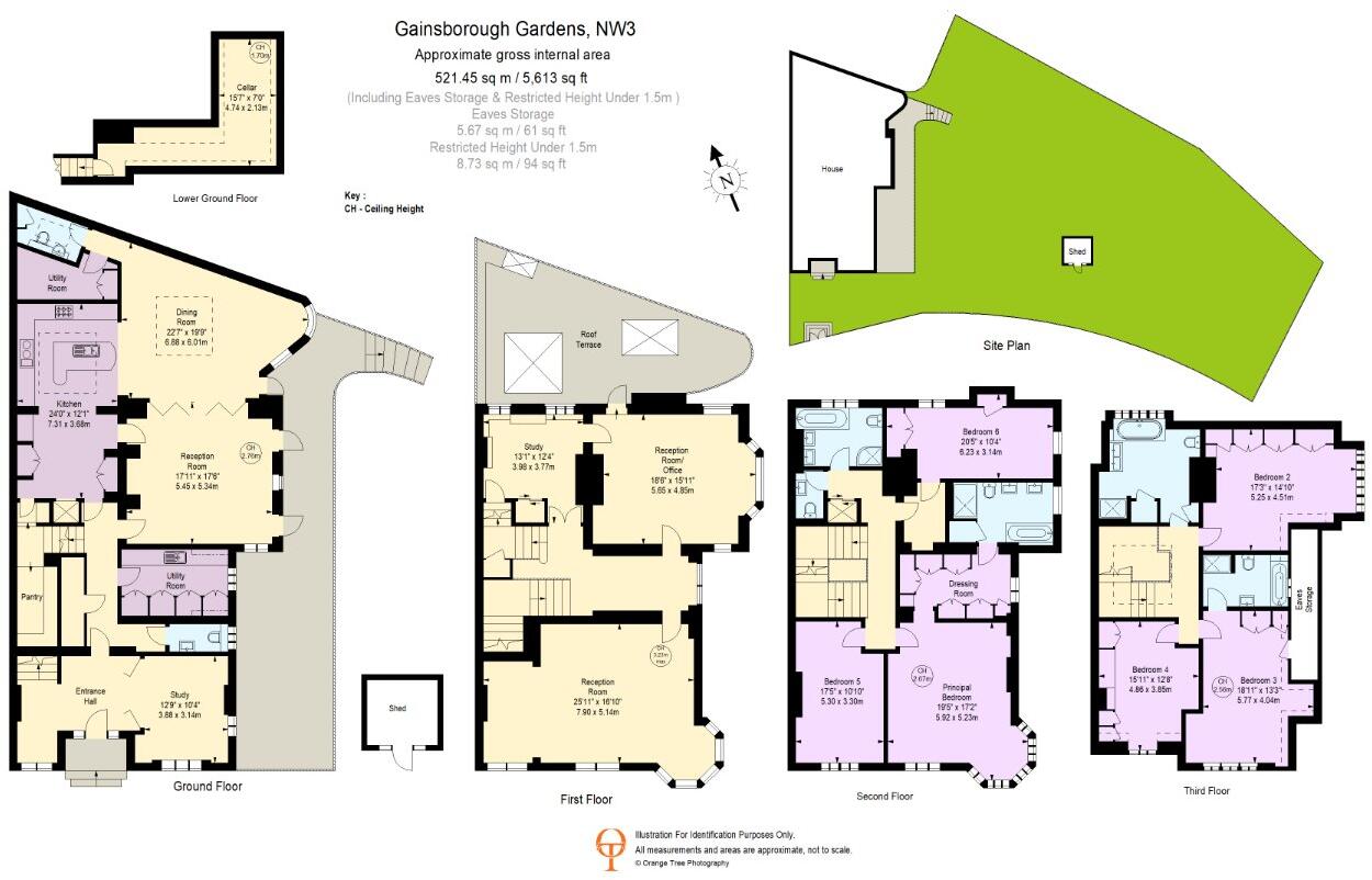 Gainsborough Gardens, London floorplan