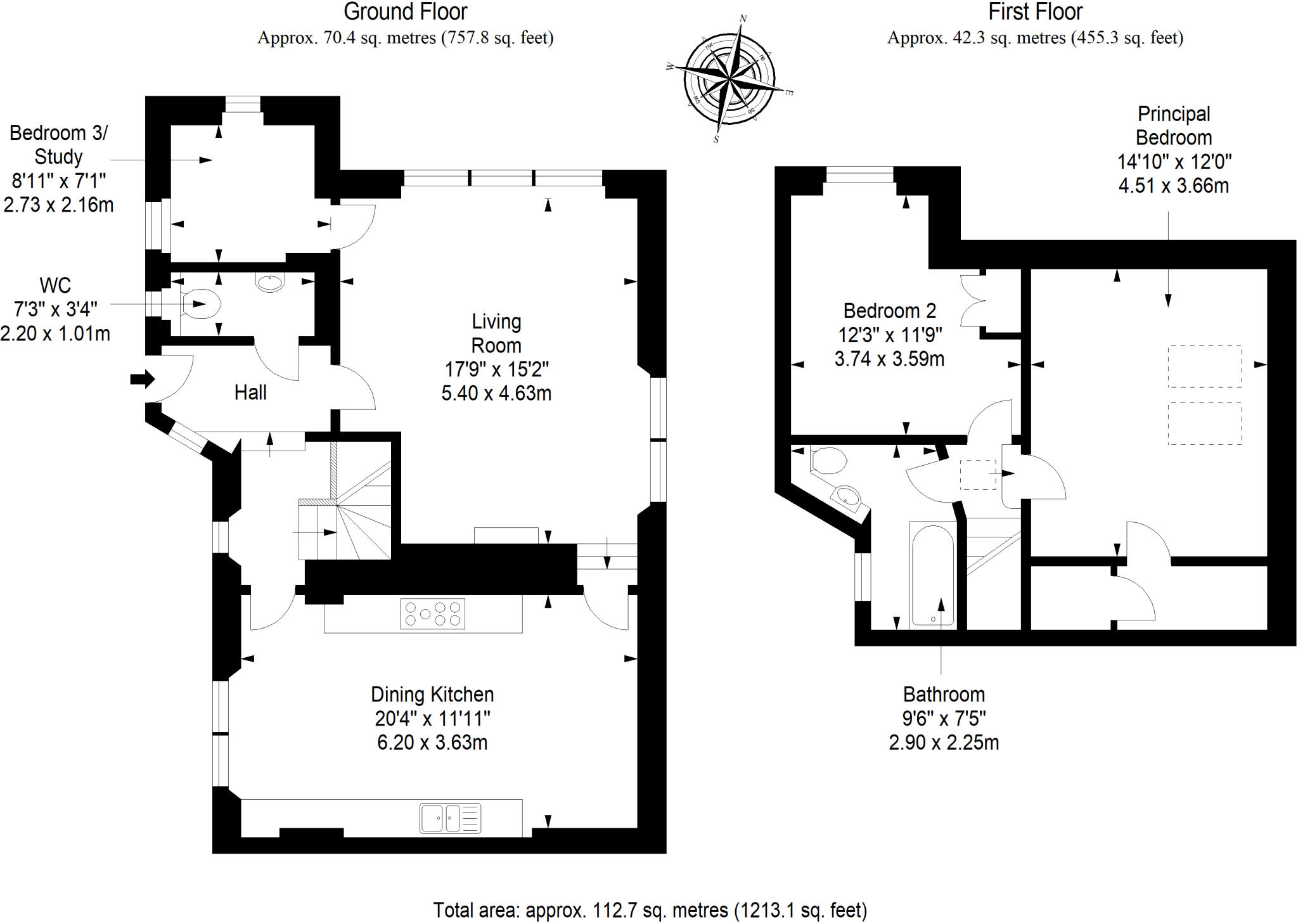 Inverleith Place, Edinburgh, Midlothian floorplan