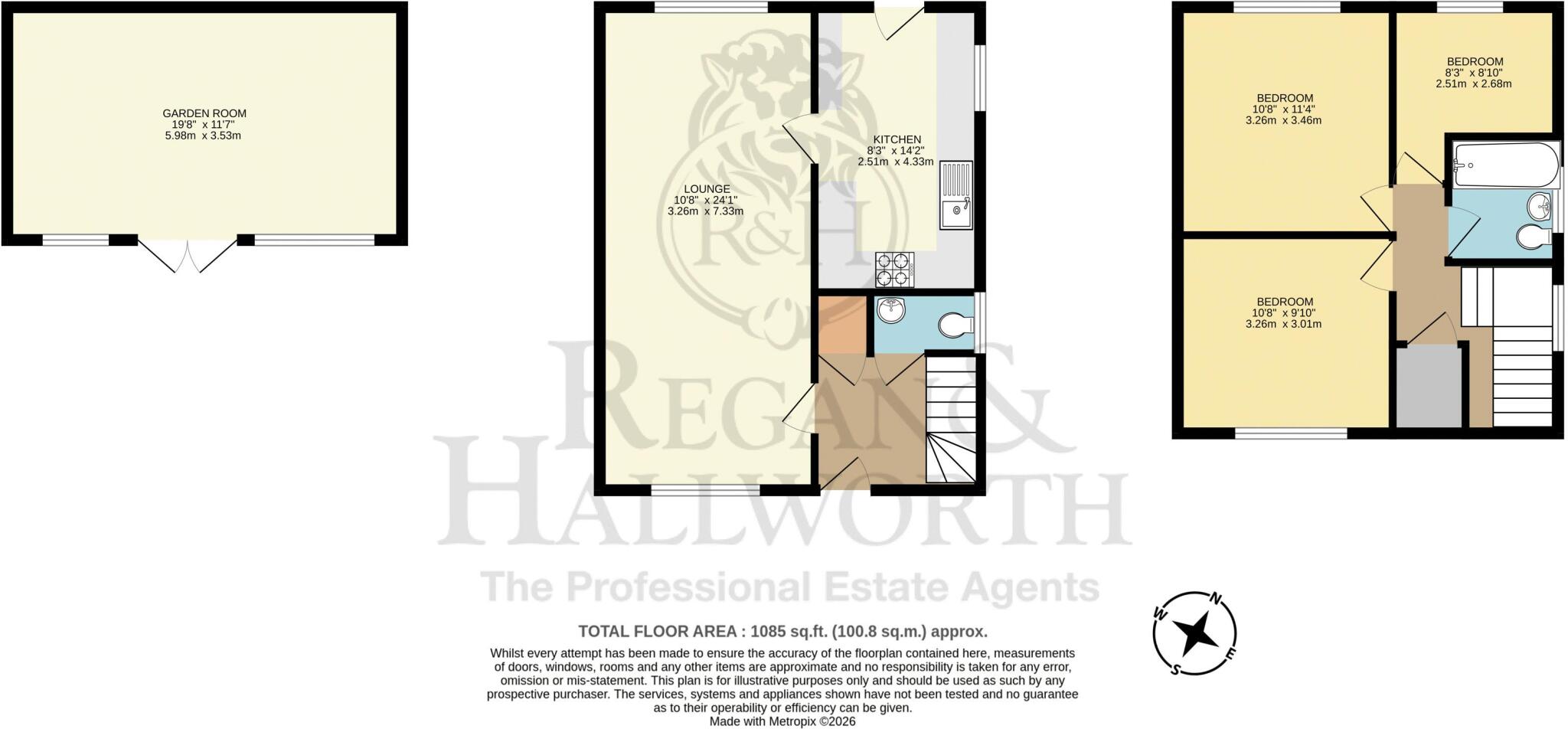 Dereham Way, Winstanley, WN3 6HX floorplan