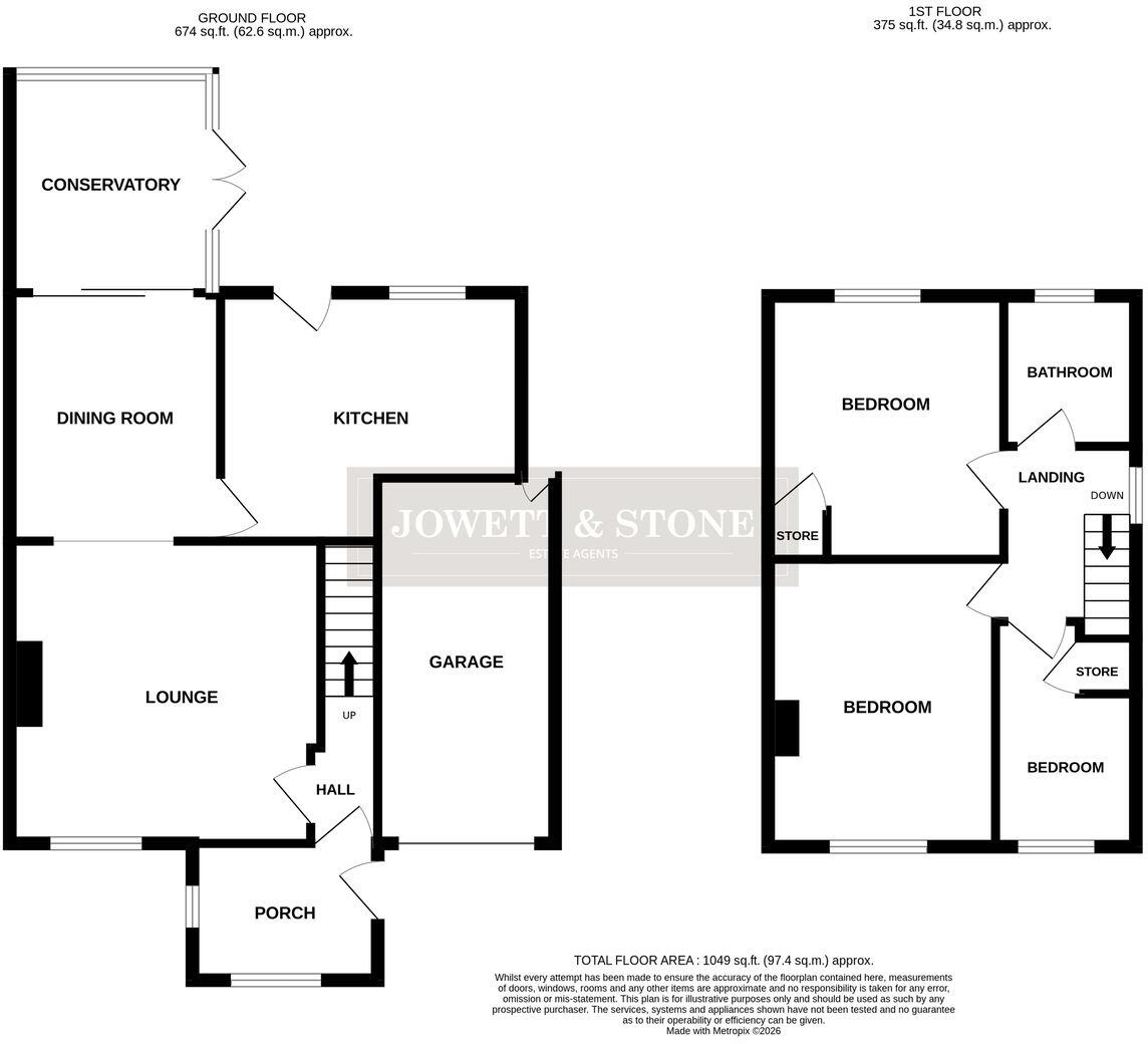 Gillam Butts, Countesthorpe, Leicester, LE8 floorplan