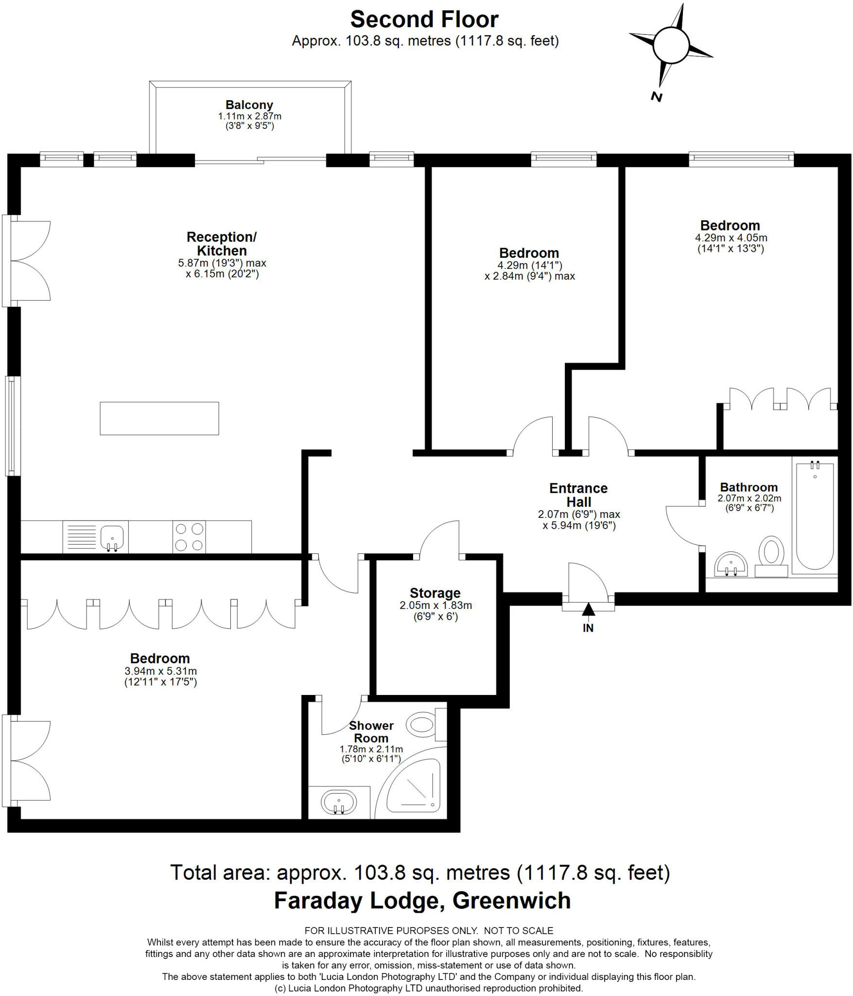 Renaissance Walk, Greenwich floorplan