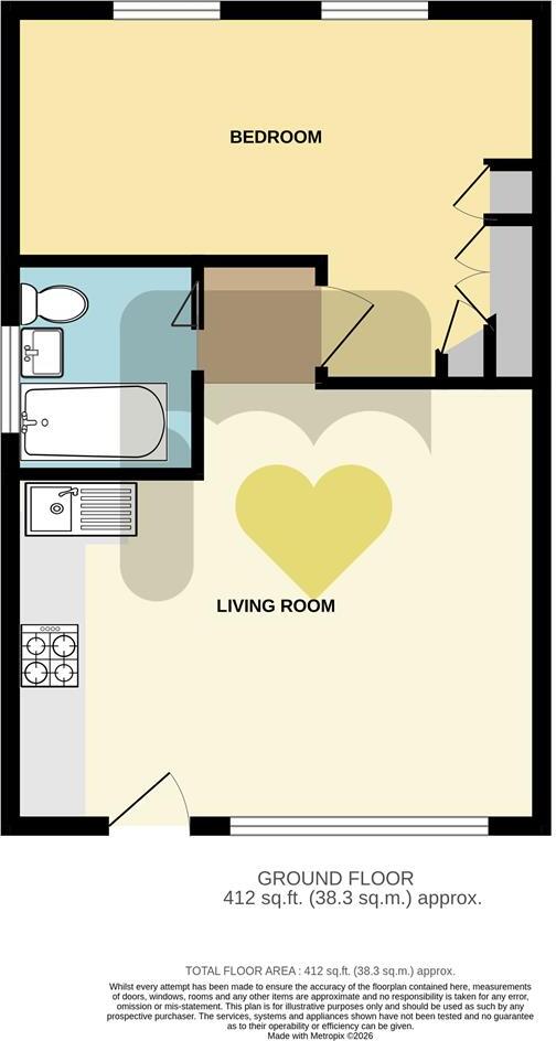 Gurnard Pines, Gurnard floorplan