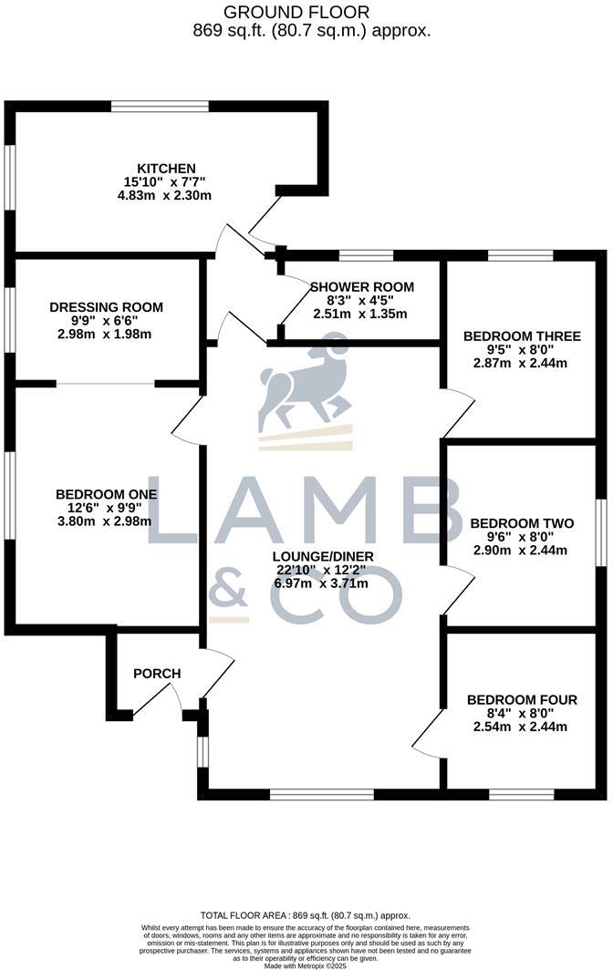 Talbot Avenue, Jaywick, Clacton-On-Sea floorplan
