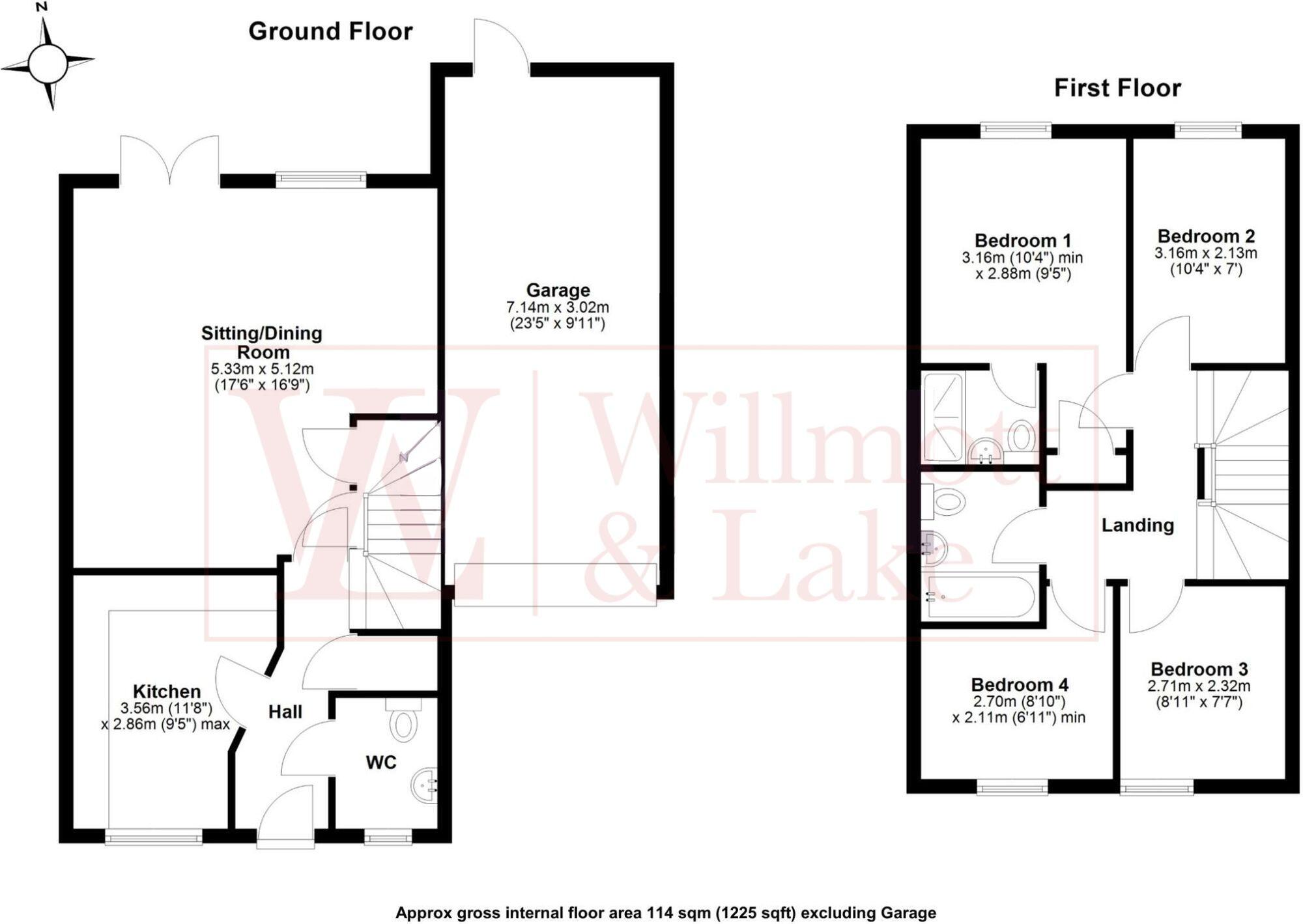 Cooper Smith Road, Takeley, CM22 floorplan