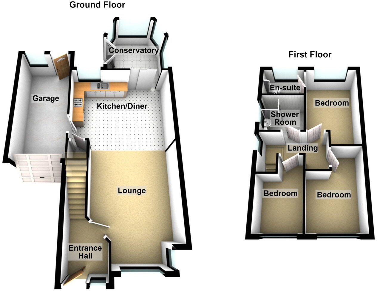 9 Newbank Chase, Chadderton OL9 0LE floorplan