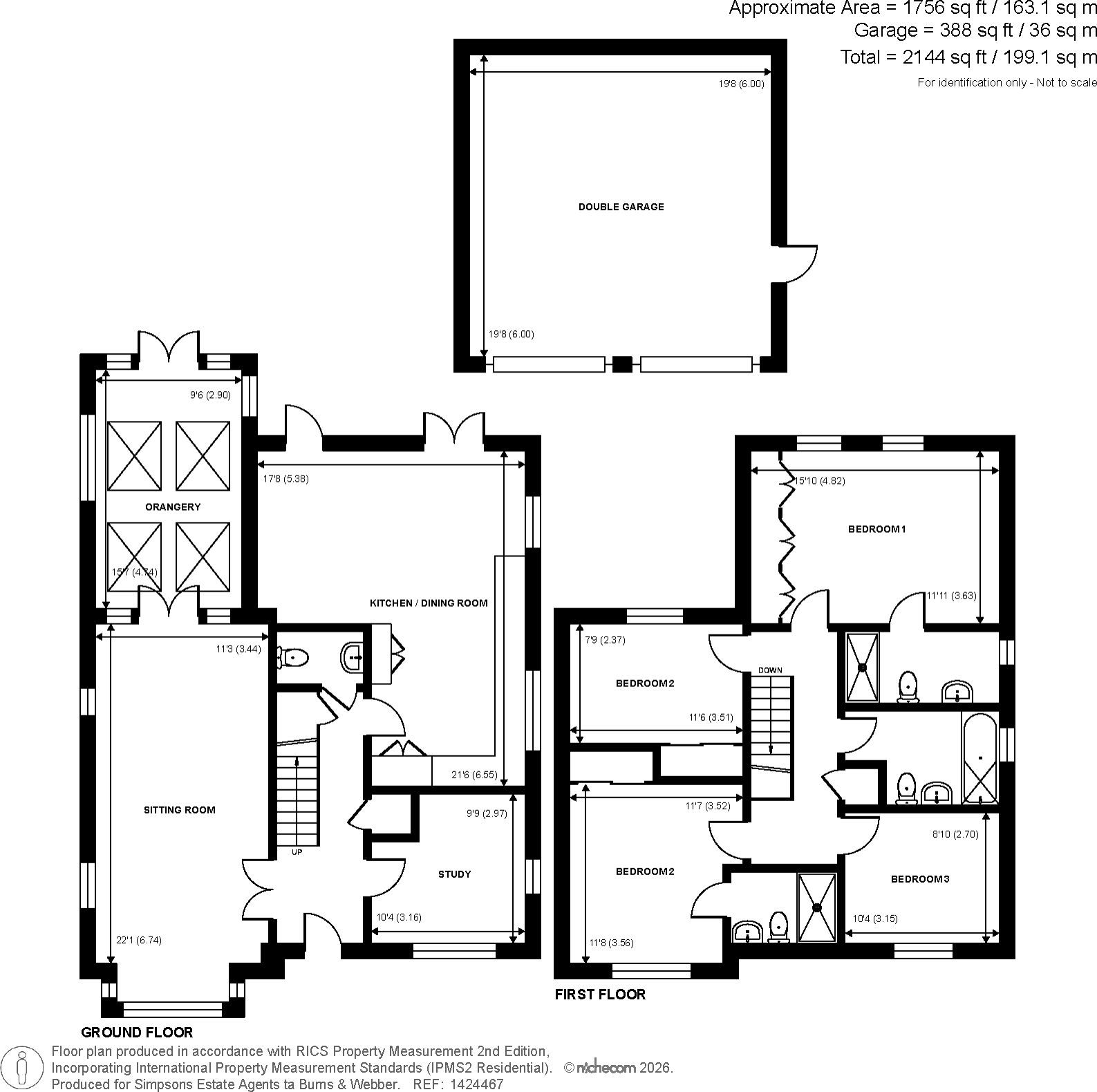 Marjoram Avenue, Cranleigh, GU6 floorplan