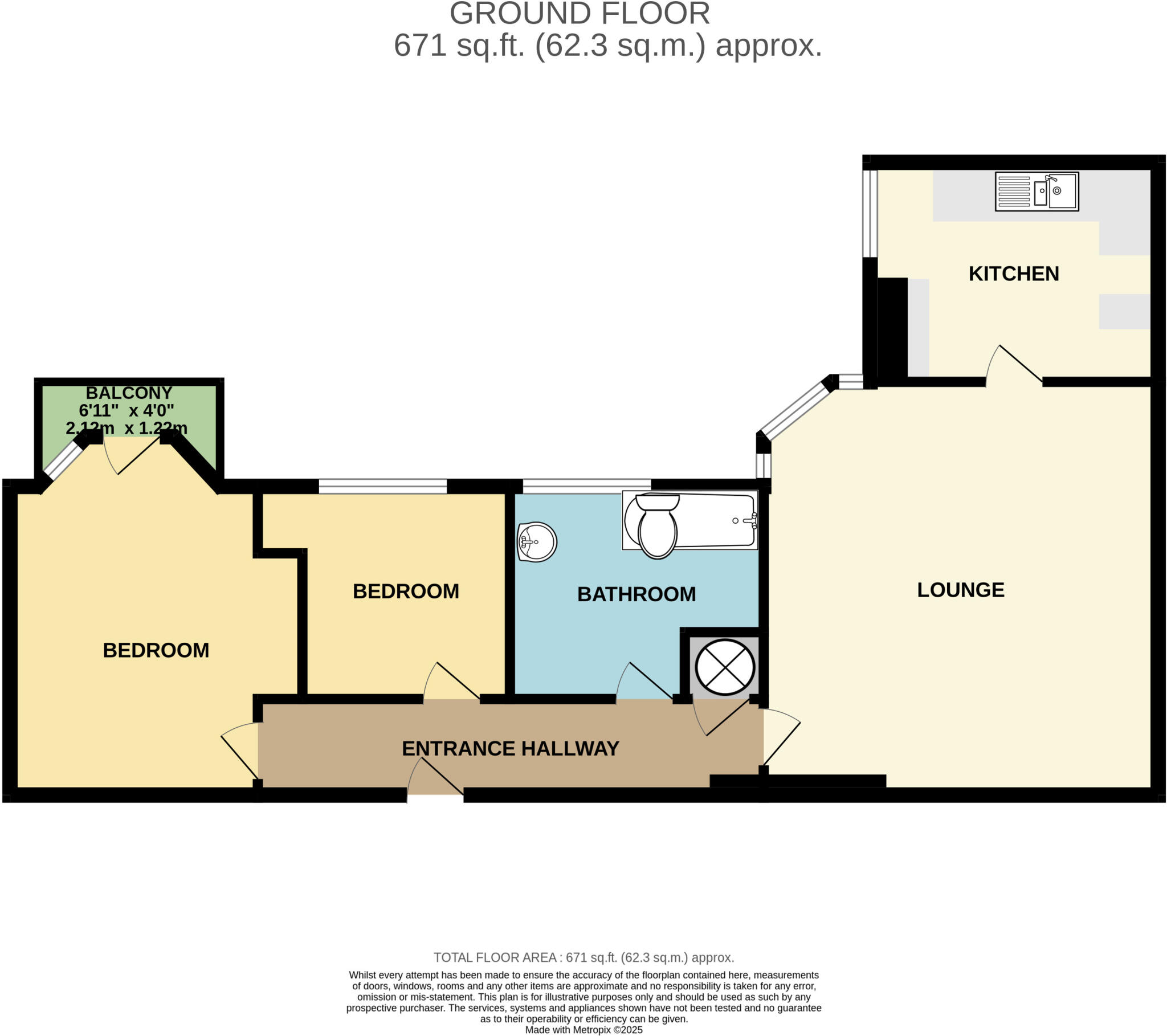 Marine Parade East, Clacton-on-Sea, Essex floorplan
