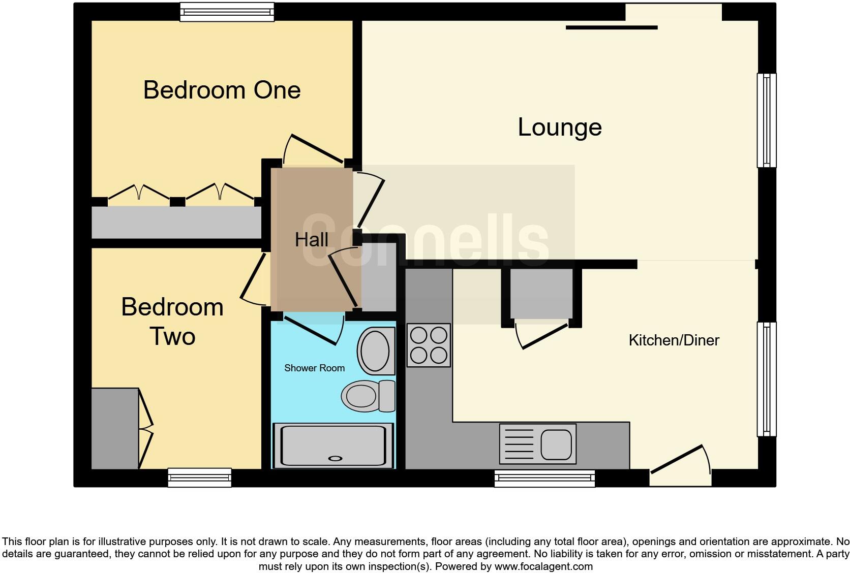 Mullenscote Mobile Home Park, Weyhill, Andover floorplan