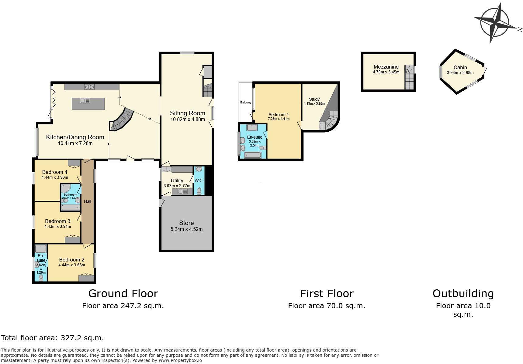 Burston, Diss floorplan