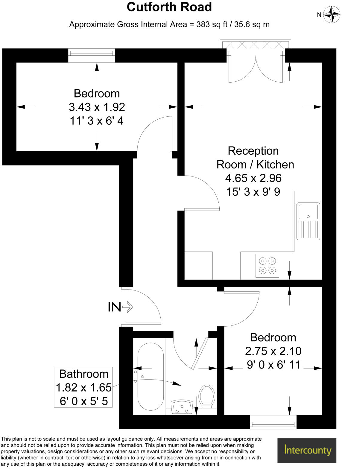 Cutforth Road, Sawbridgeworth, Herts, CM21 floorplan